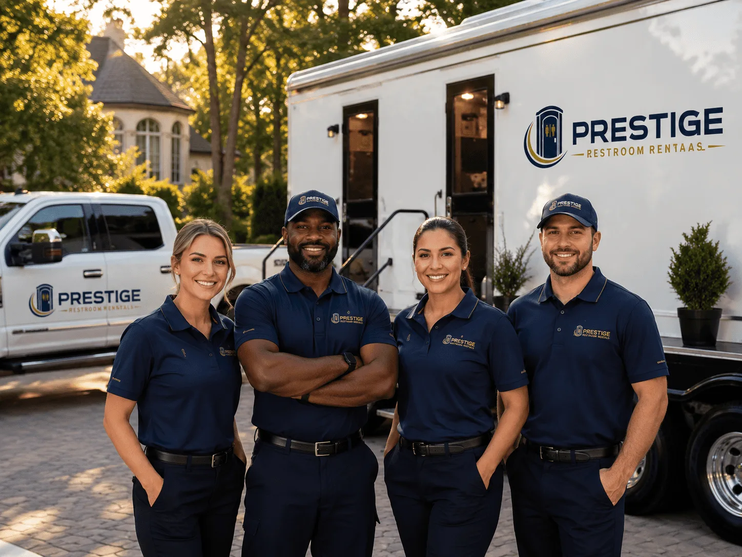 Trusted Luxury Portable Restrooms company in Uniontown, AR